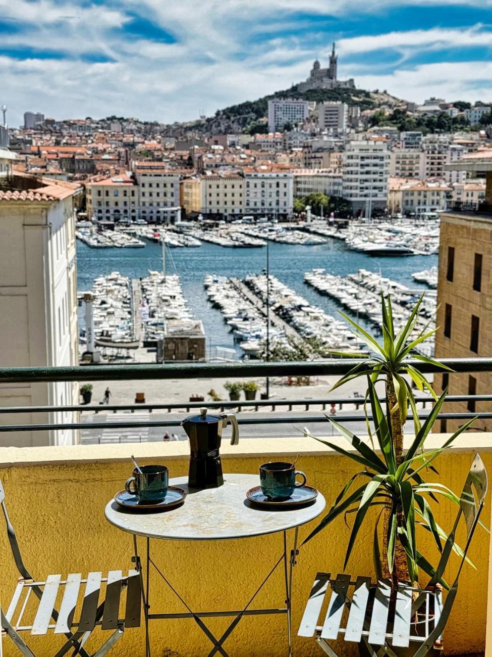 Vue Incroyable & Confort Au Vieux Port 4 Personnes Marseille Exteriér fotografie