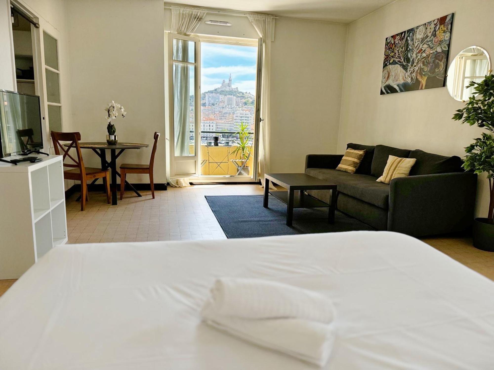 Vue Incroyable & Confort Au Vieux Port 4 Personnes Marseille Exteriér fotografie