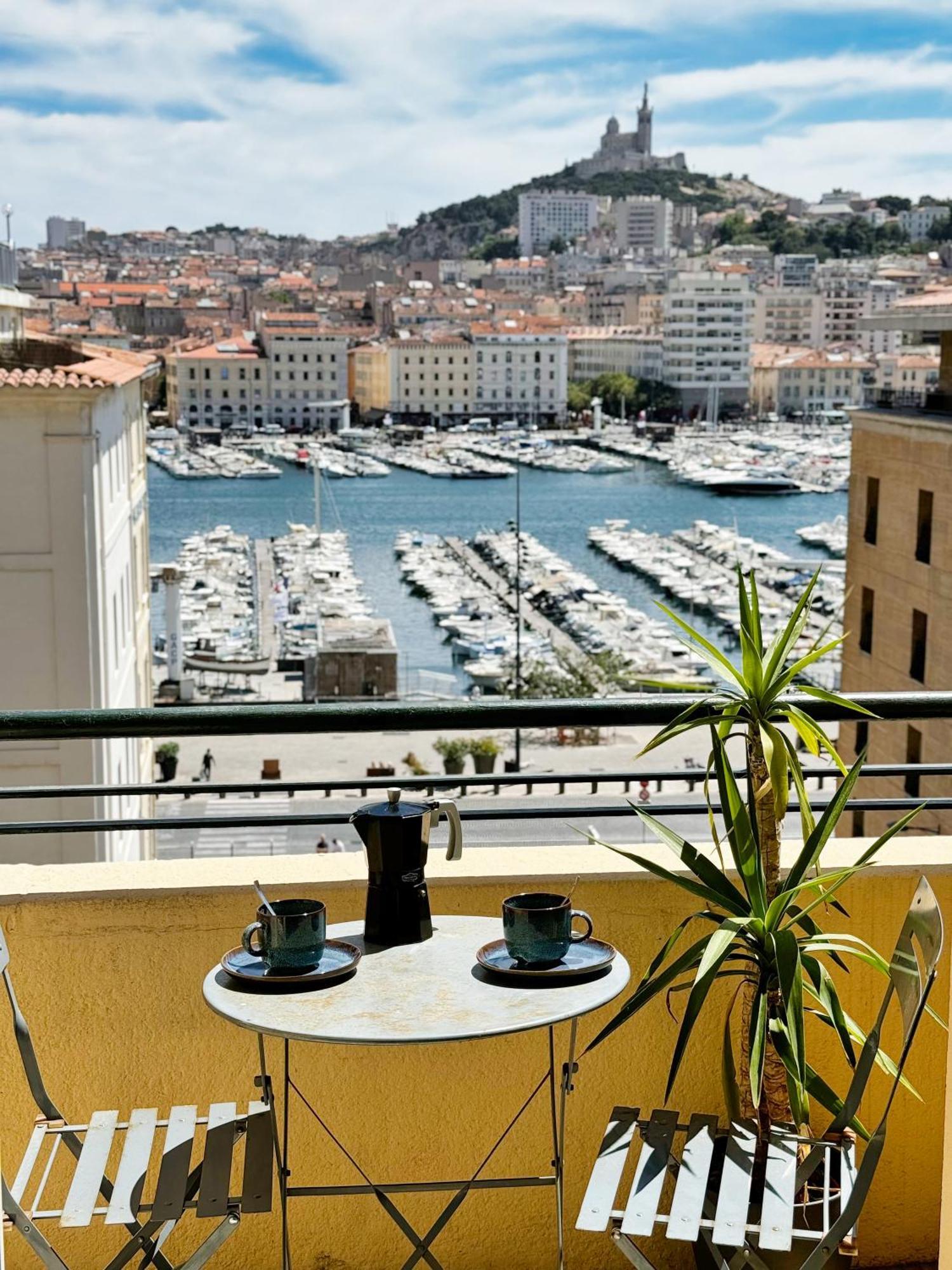 Vue Incroyable & Confort Au Vieux Port 4 Personnes Marseille Exteriér fotografie